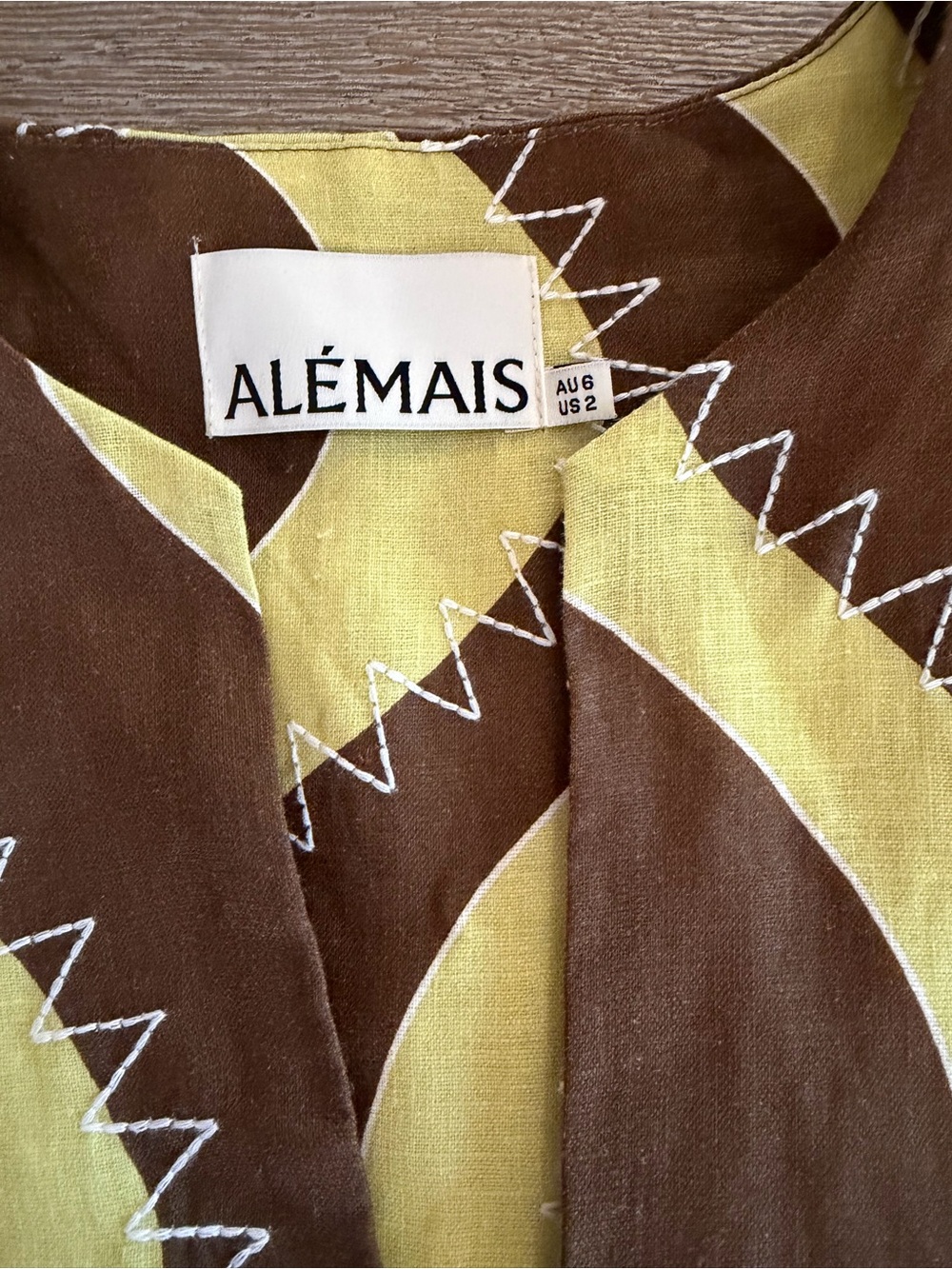 ALÉMAIS Frankie Mini Dress- Size 2 - Picture 6 of 12